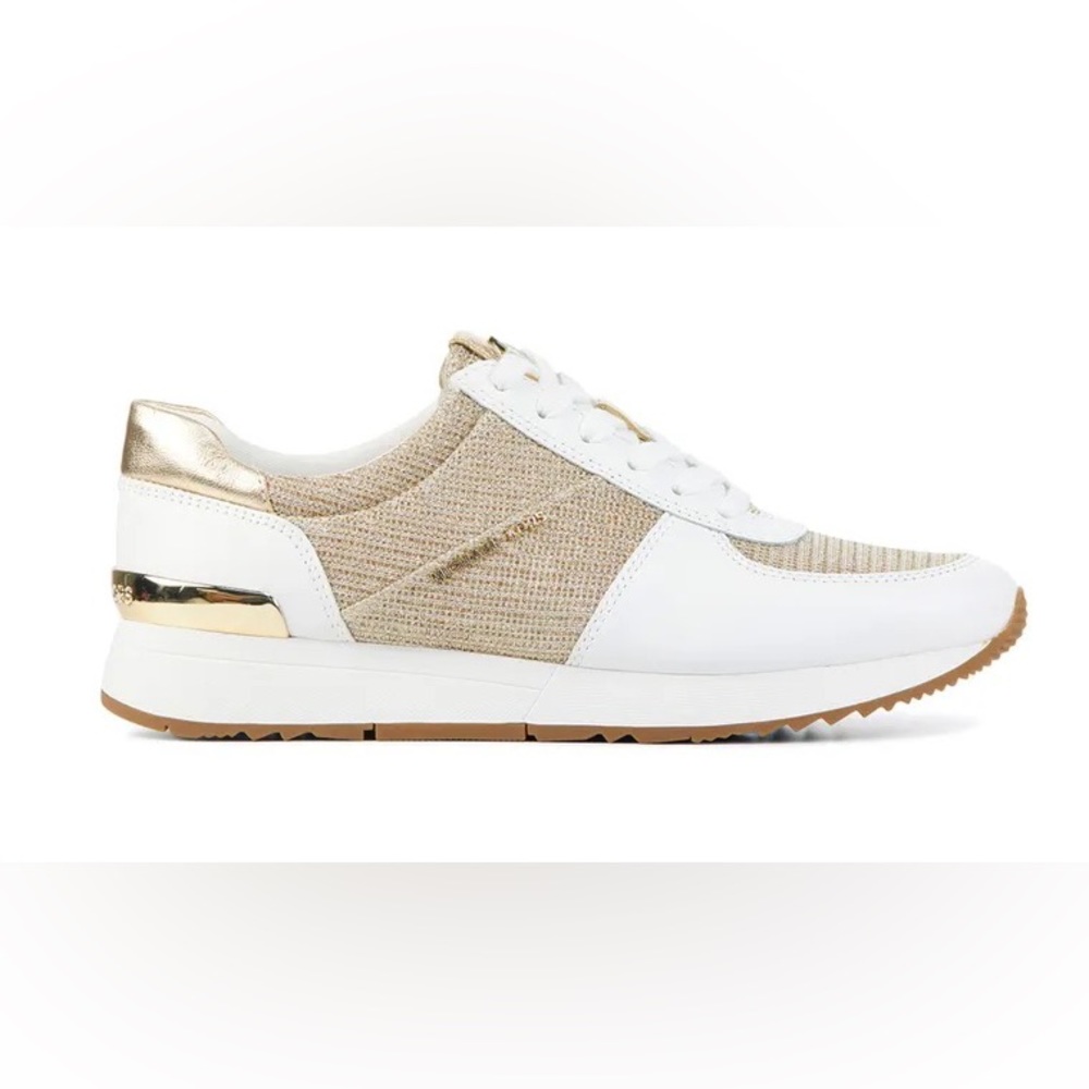 🤍MICHAEL KORS- Glitter Fabric Sneakers, Size:8